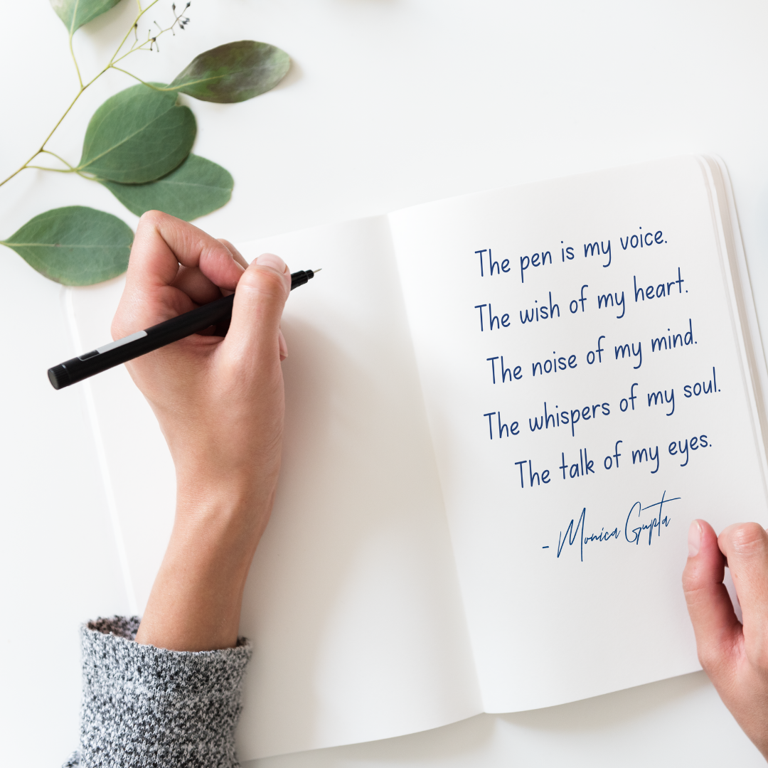 The pen is my voice